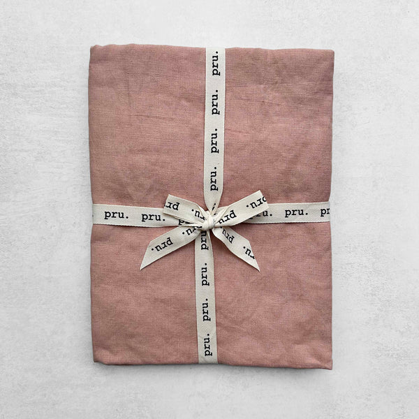 Travel Towel 100% OEKO-TEX® Certified Linen - Faded Blush