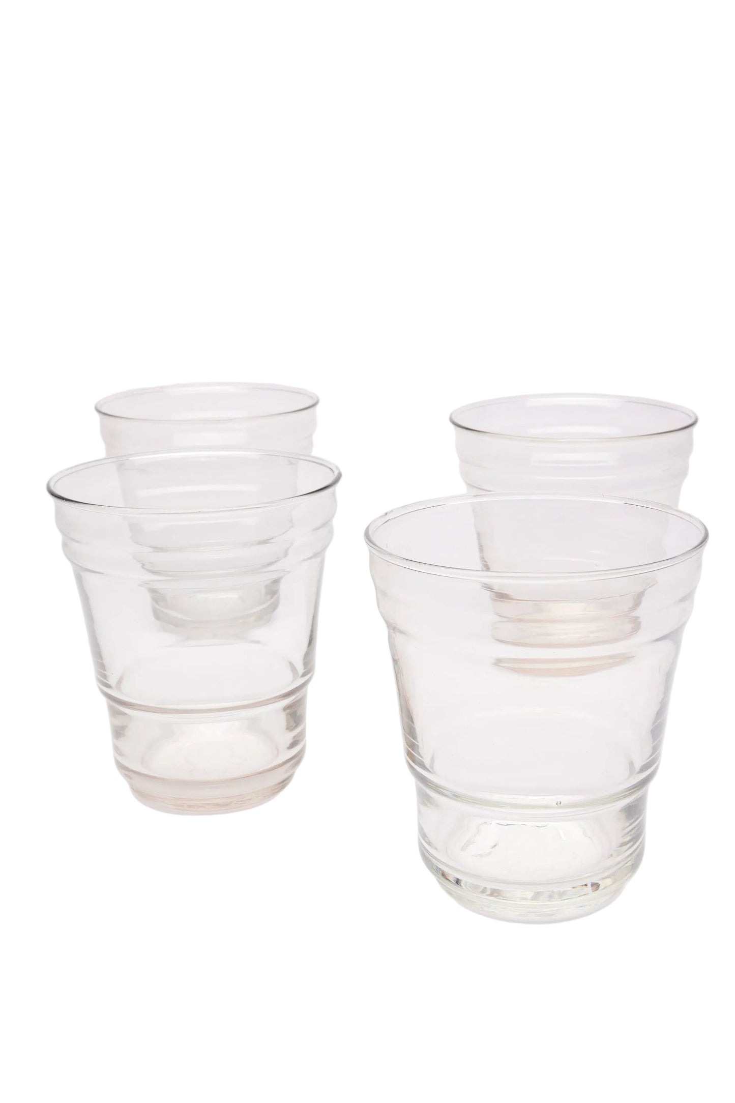 Fantastic-Not-Plastic Tall Glasses in Clear