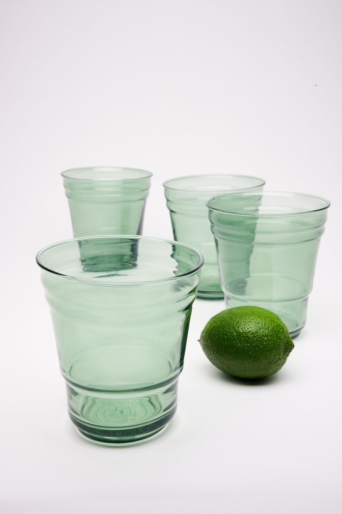 Fantastic-Not-Plastic Tall Glasses in Clover