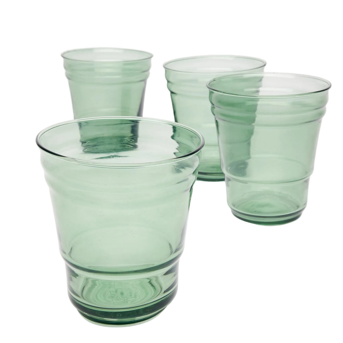 Fantastic-Not-Plastic Tall Glasses in Clover