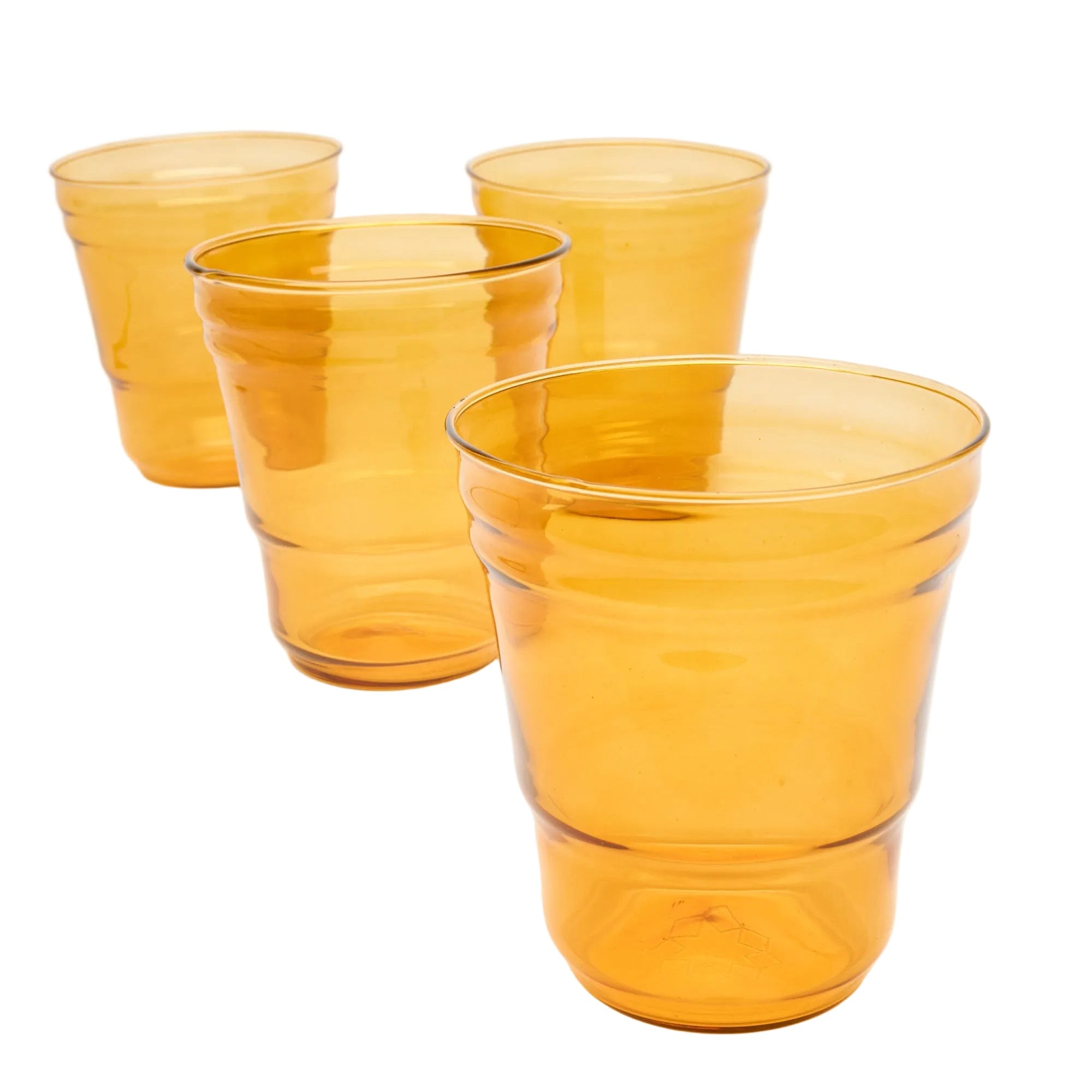 Fantastic-Not-Plastic Tall Glasses in Marigold
