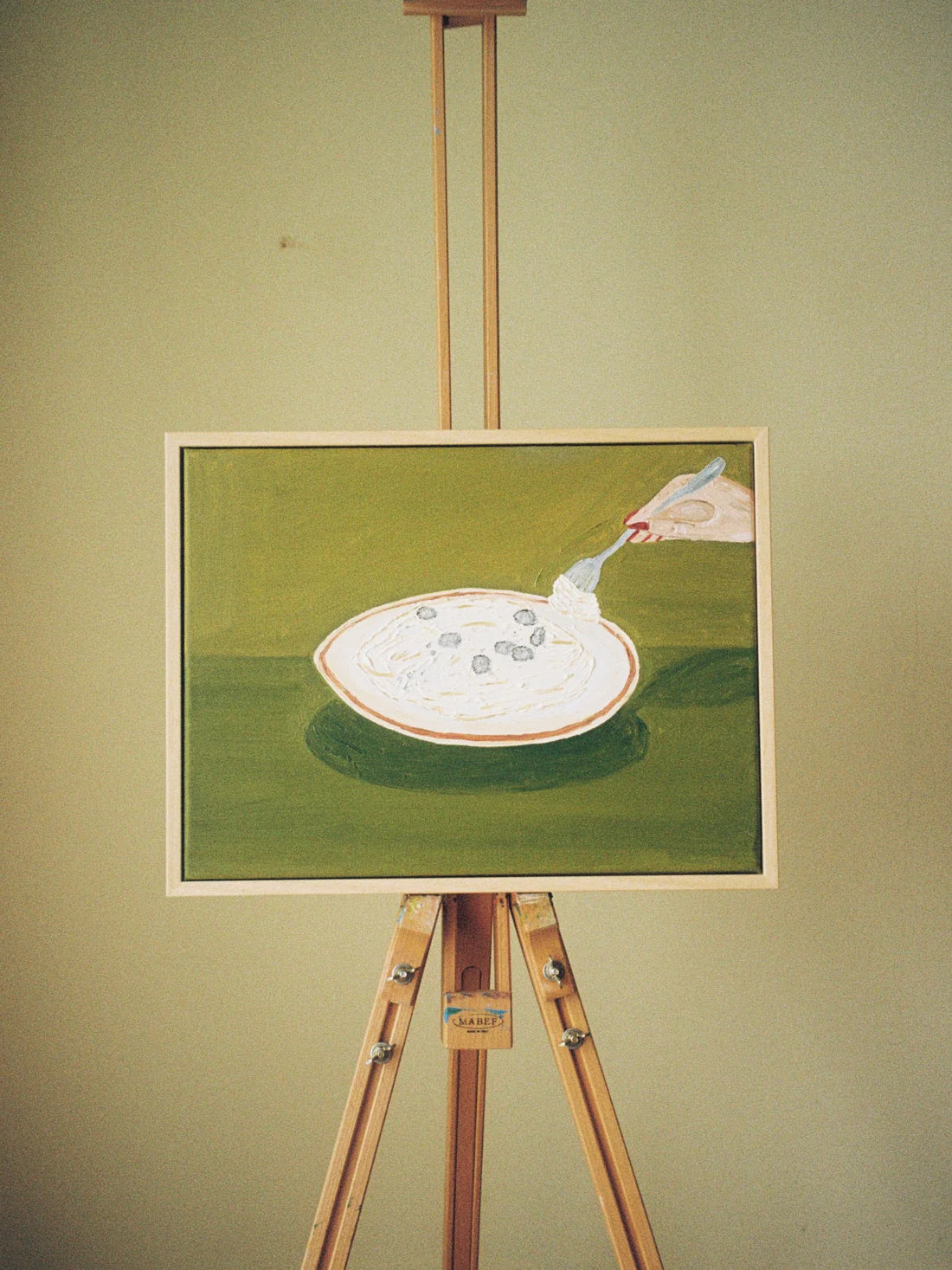 Fettuccine al Tartufo Painting