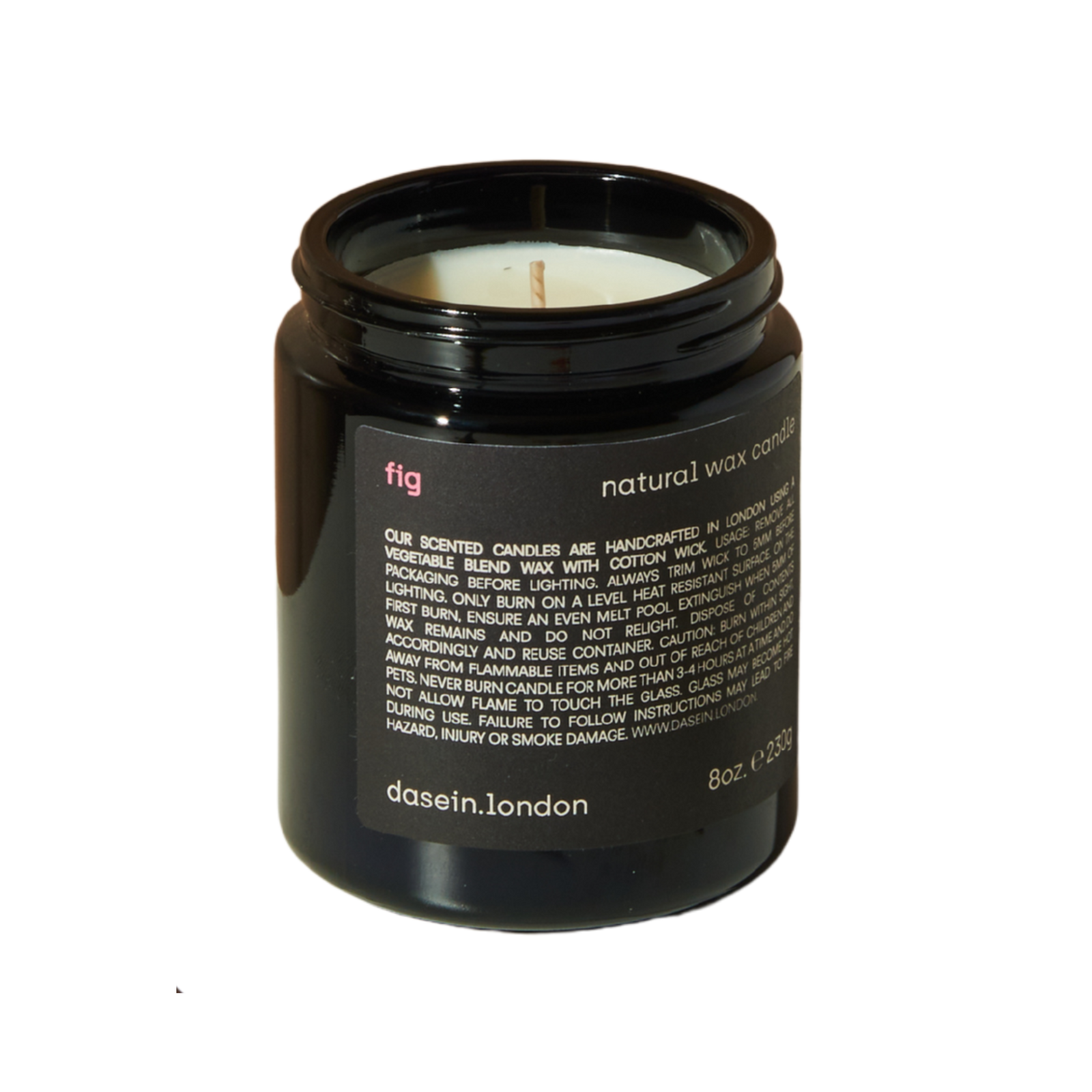 Fig Natural Wax Candle (230g)