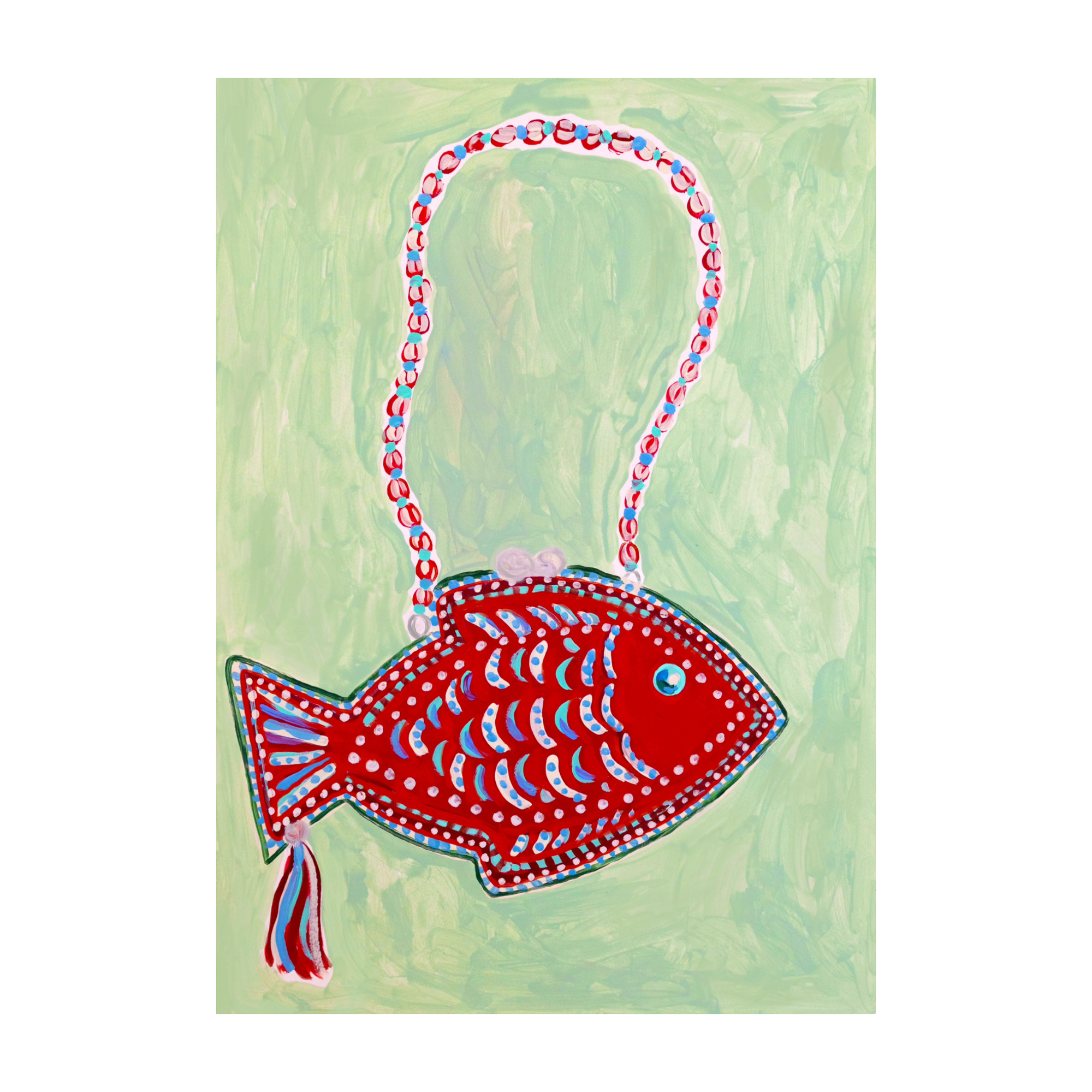 Fish Bag Print