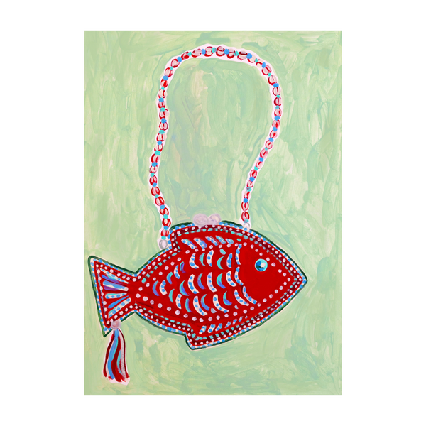 Fish Bag Print