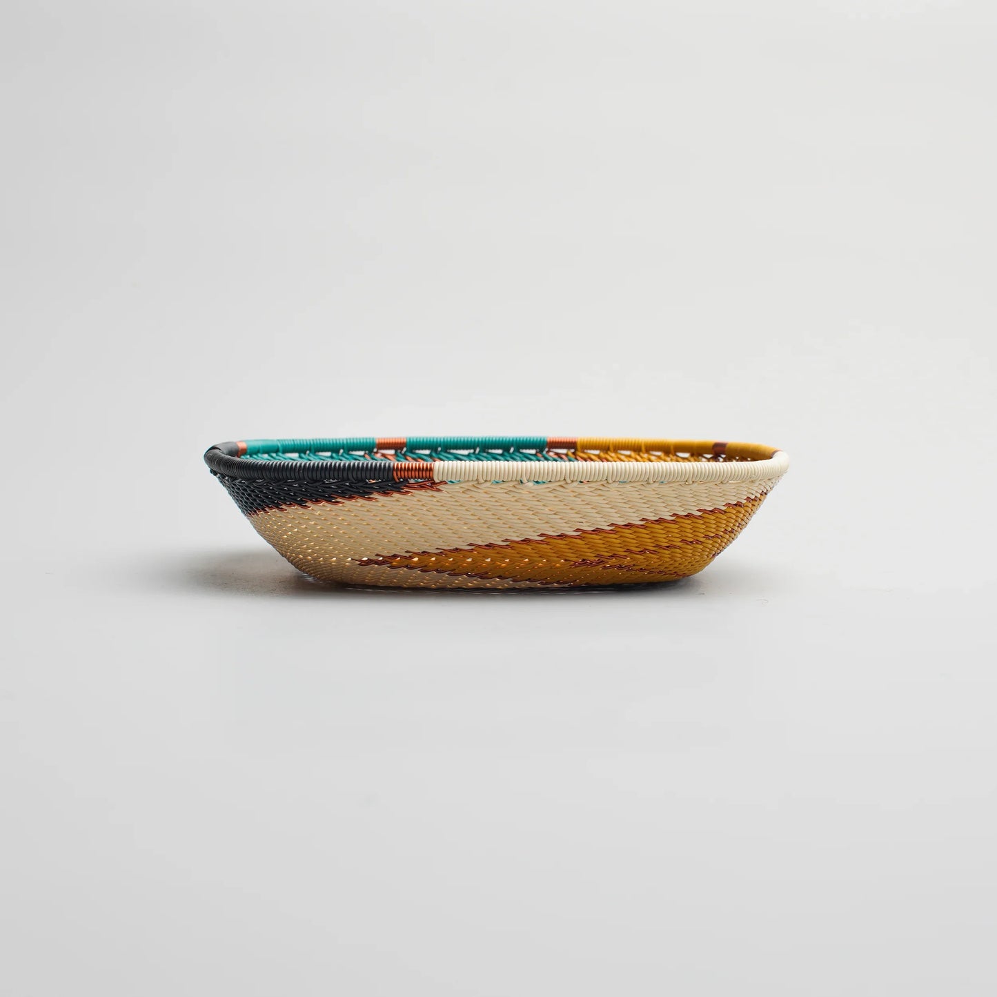 Flat Square Basket - Sanseveria