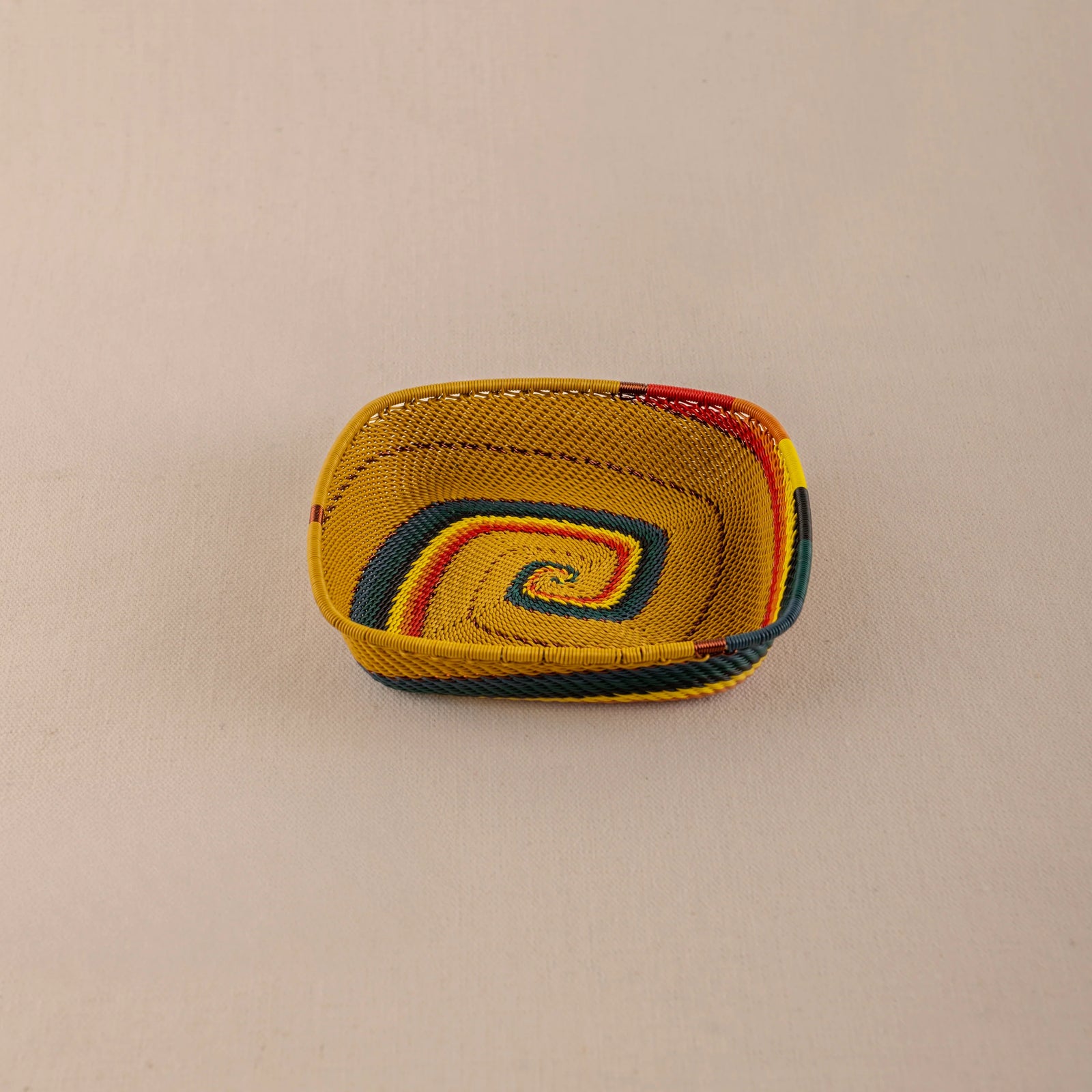 Flat Square Basket - Zulu Earth