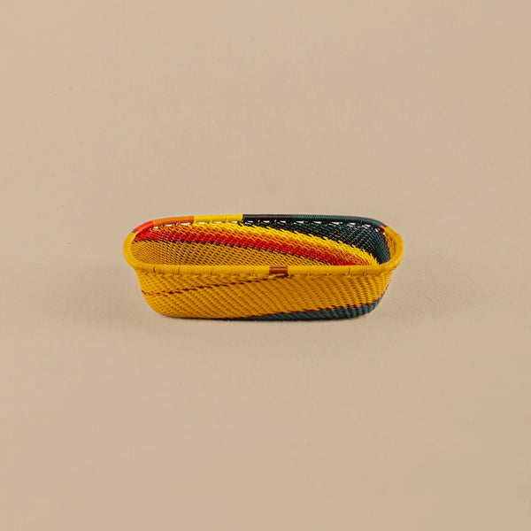 Flat Square Basket - Zulu Earth