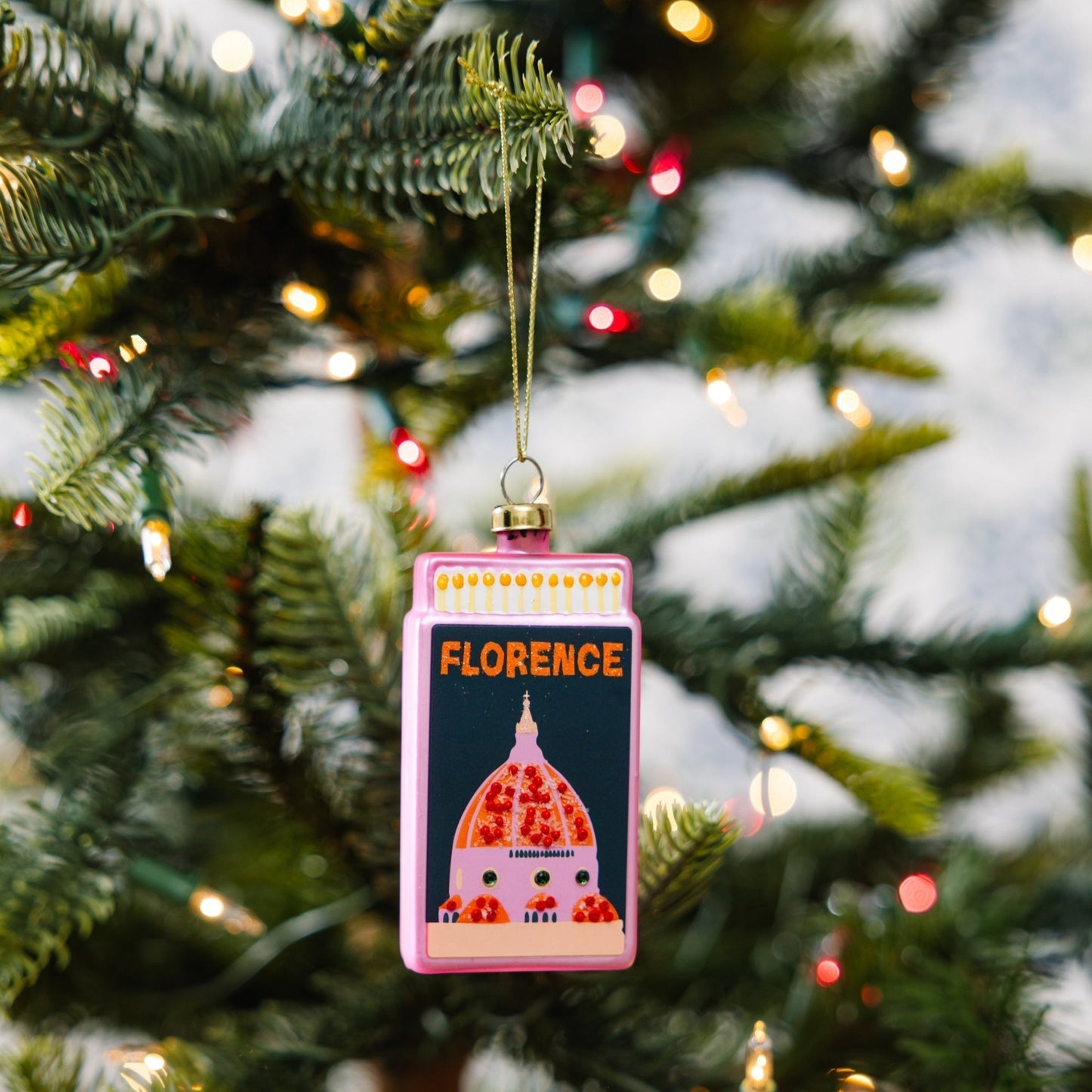 Matchbook Ornament - Florence - Furbish Studio
