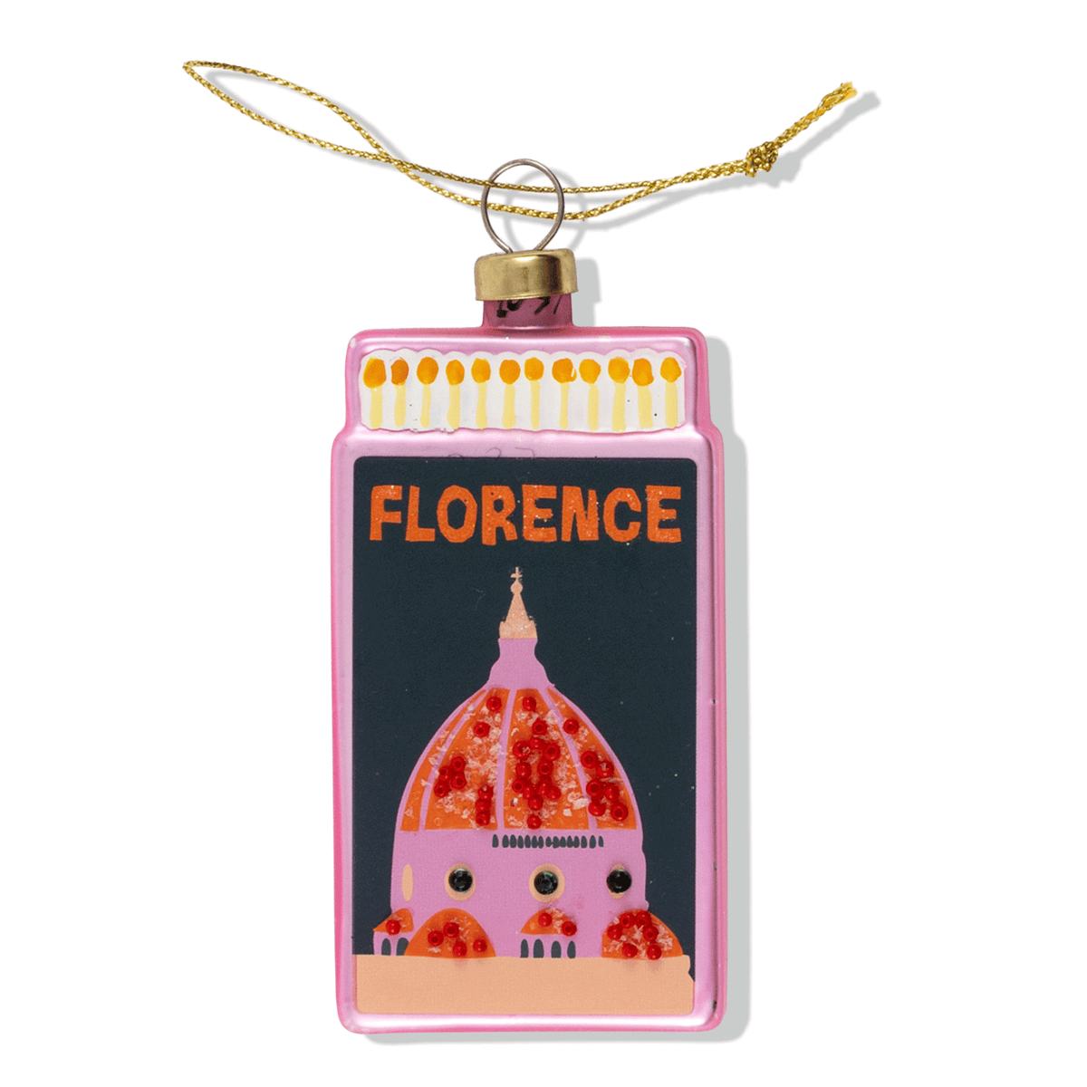 Matchbook Ornament - Florence - Furbish Studio
