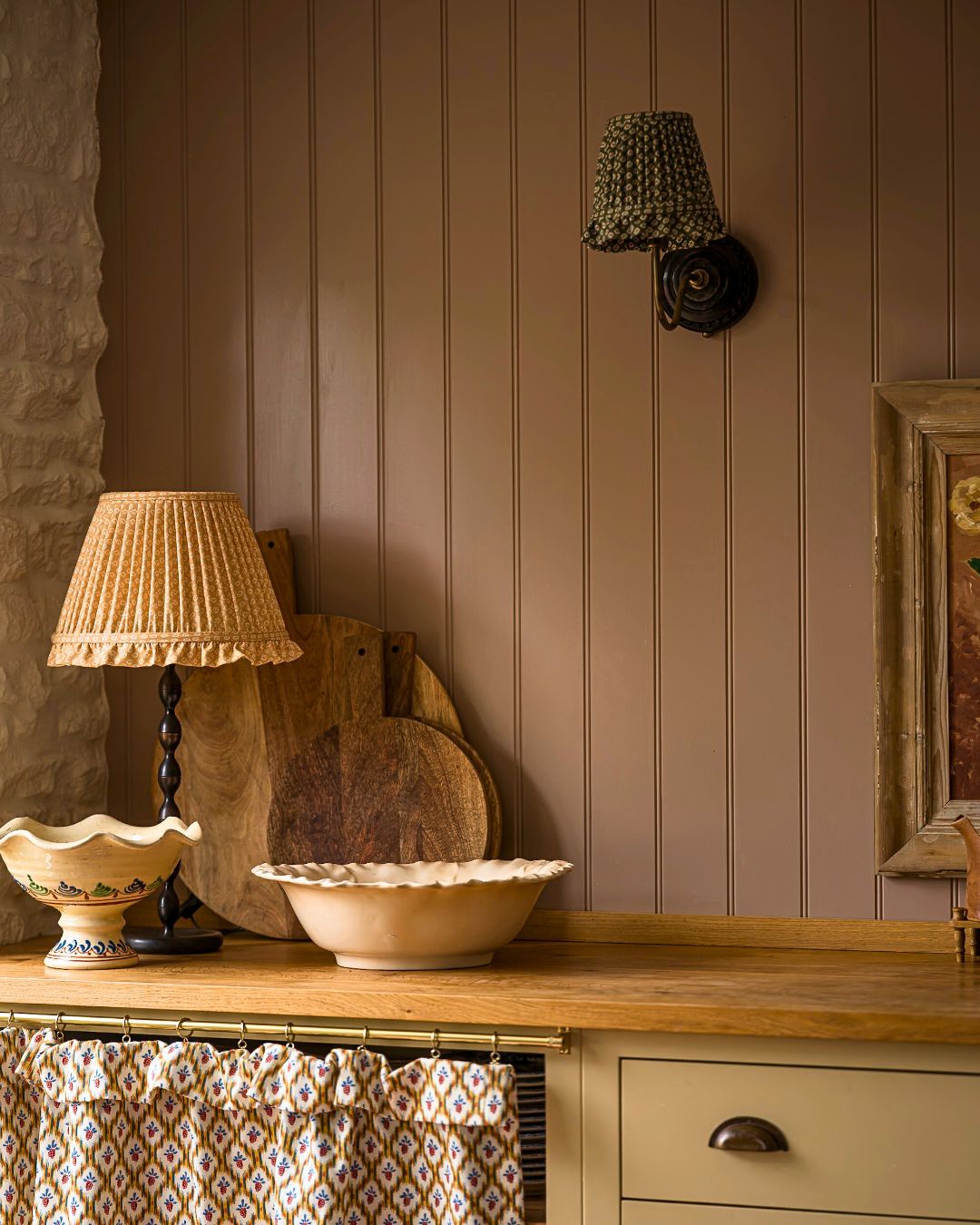 Florina in Moss Wall Light Lampshade