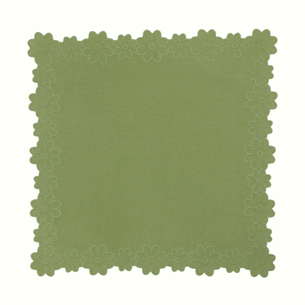 Border of Flowers Linen Napkins