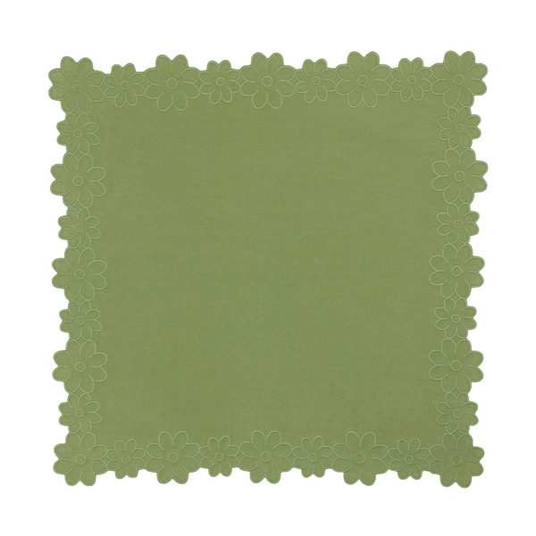 Border of Flowers Linen Napkins