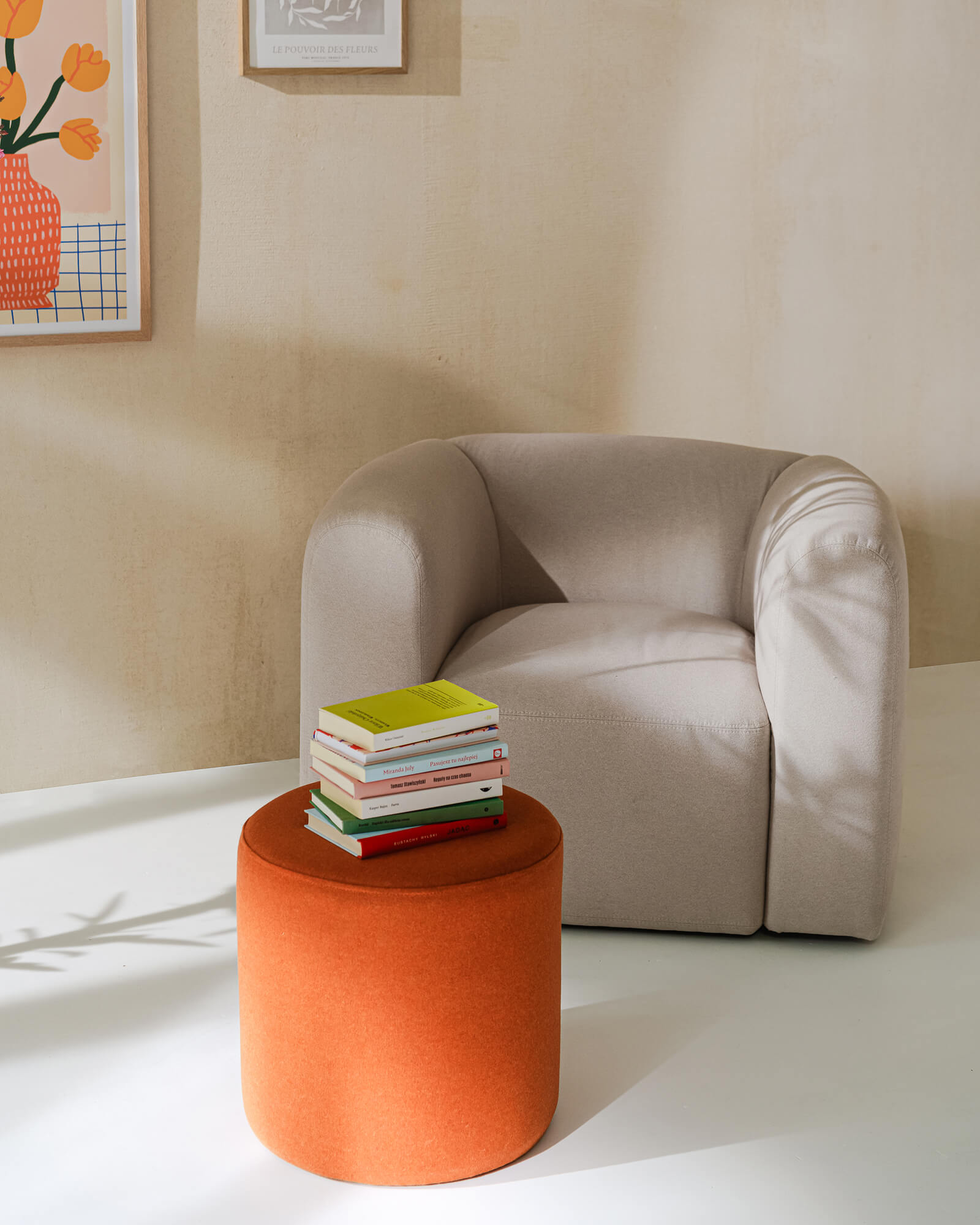 Folk Pouf - Tall-