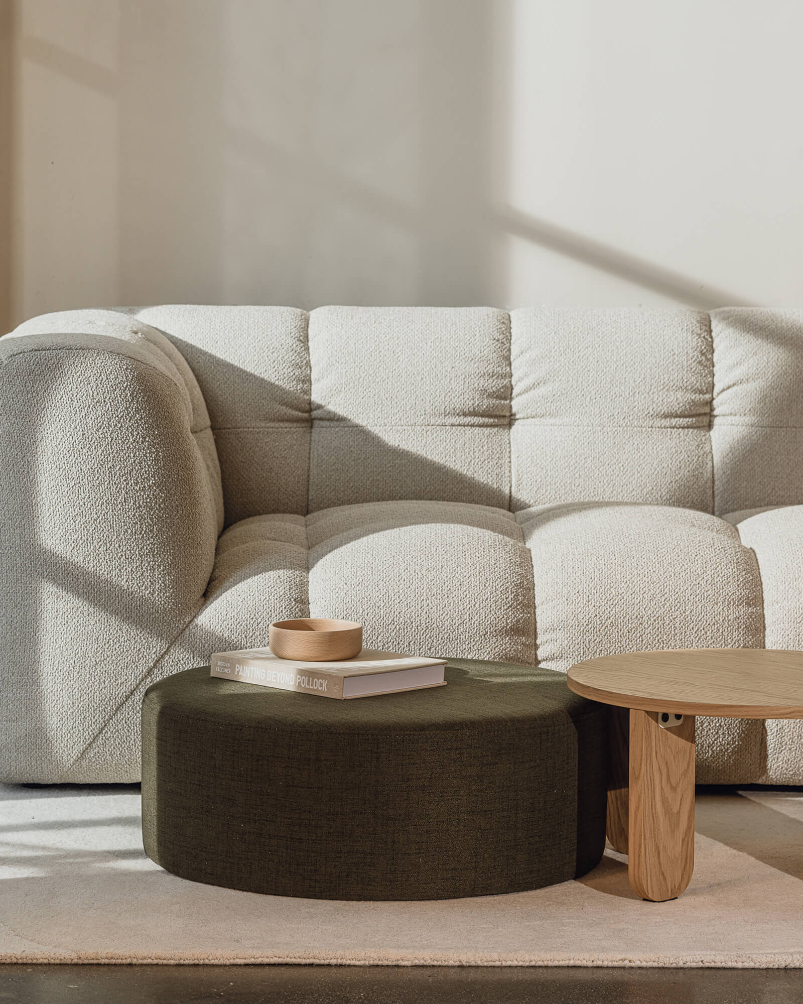 Folk Pouf - Wide-