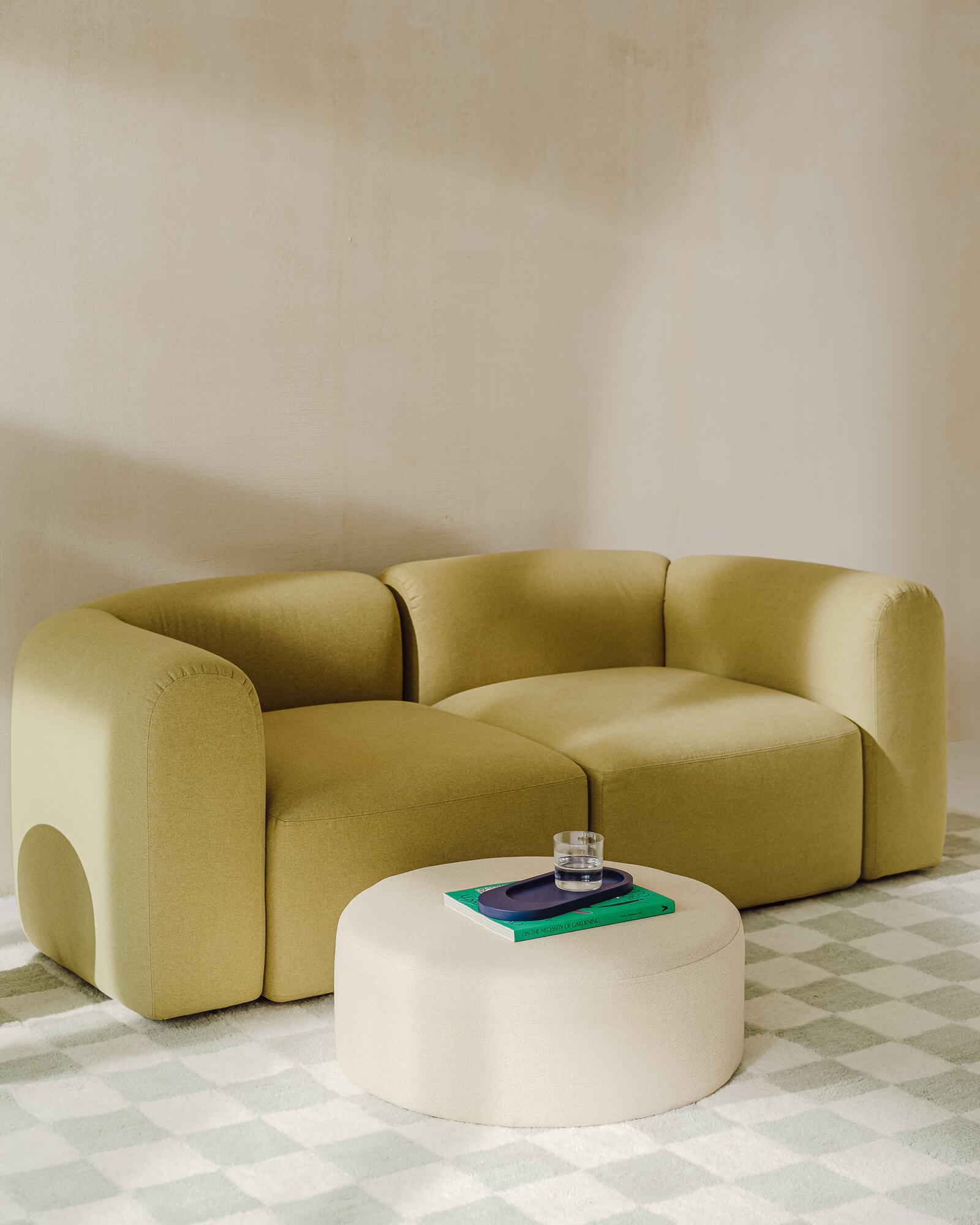Folk Pouf - Wide-