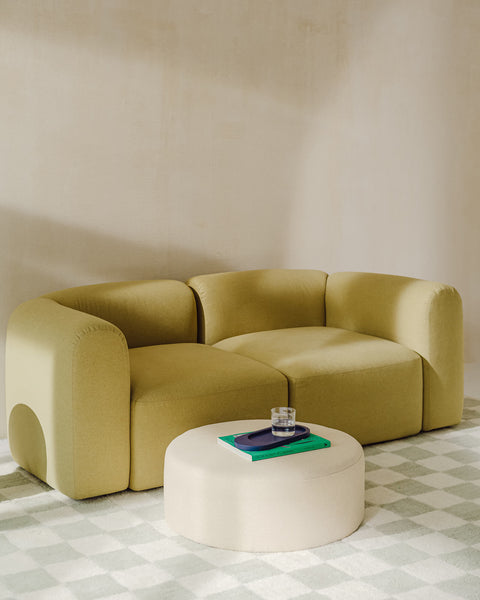 Folk Pouf - Wide-