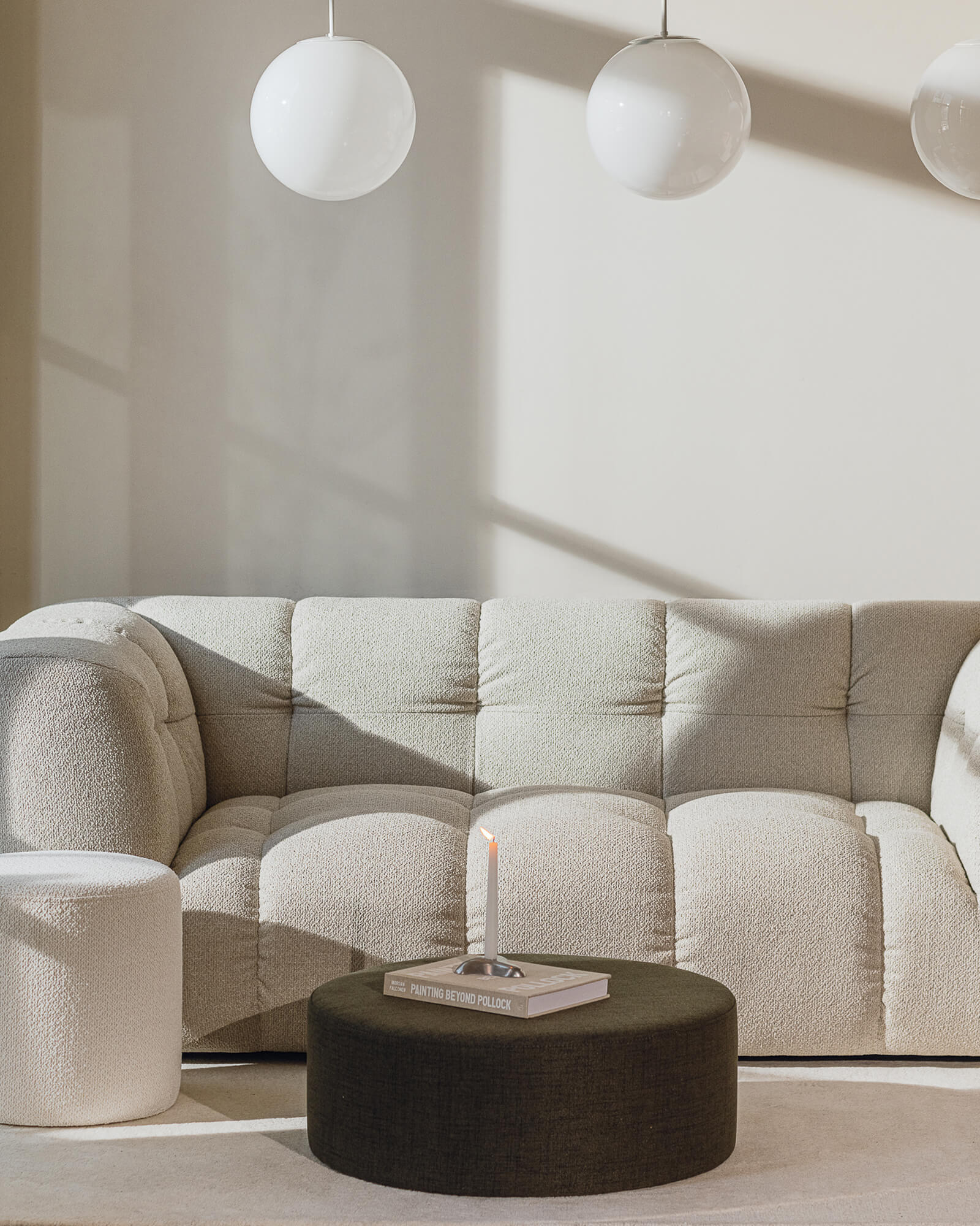 Folk Pouf - Wide-