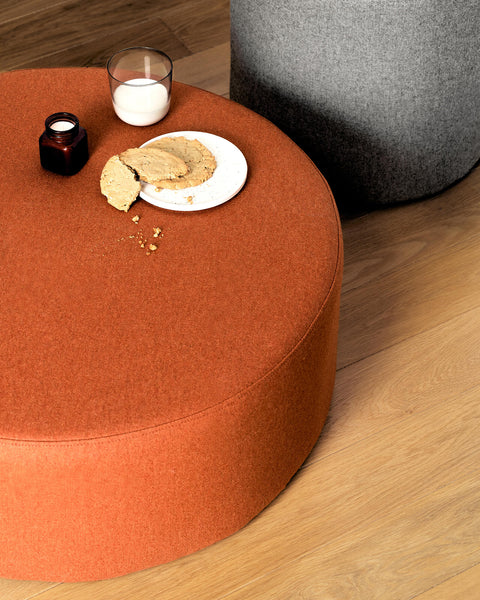 Folk Pouf - Wide-