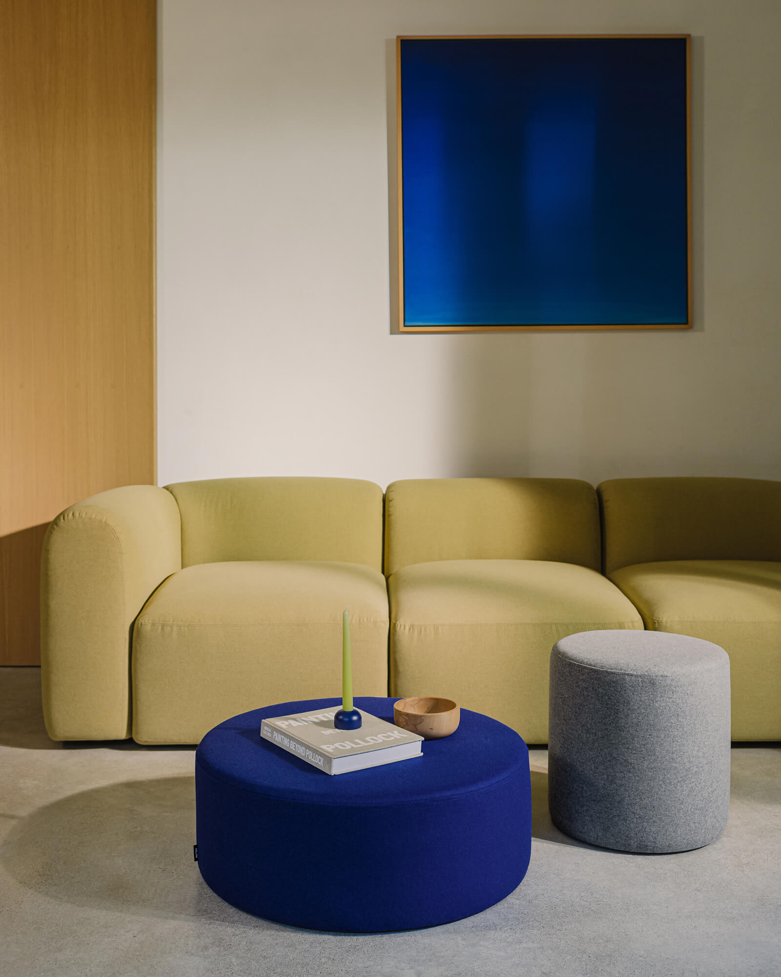 Folk Pouf - Wide-