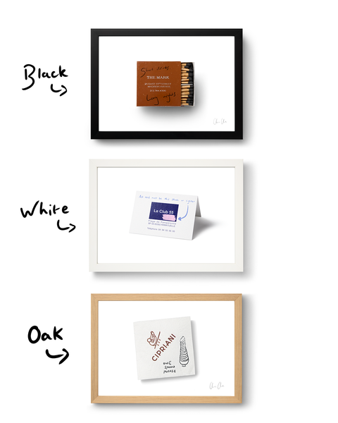 Napkin at Dukes i Print