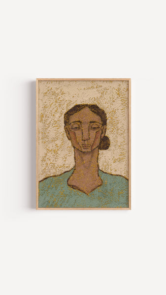 Soleima - Portrait Art Print