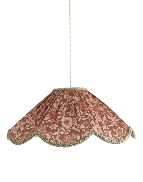 Françoise Printed Floral Pendant Light "Auburn Flowers"
