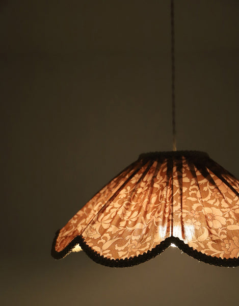 Françoise Printed Floral Pendant Light "Auburn Flowers"