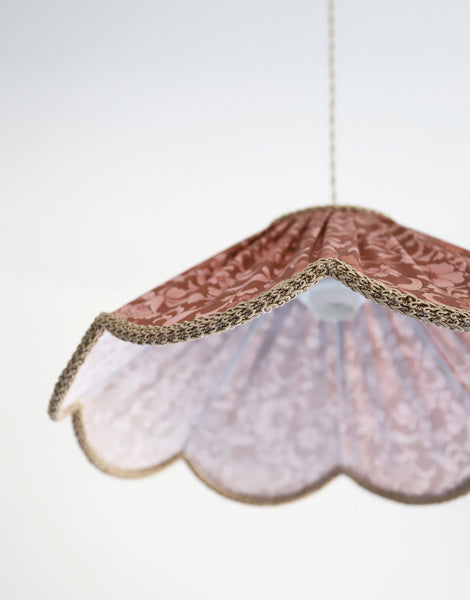 Françoise Printed Floral Pendant Light "Auburn Flowers"