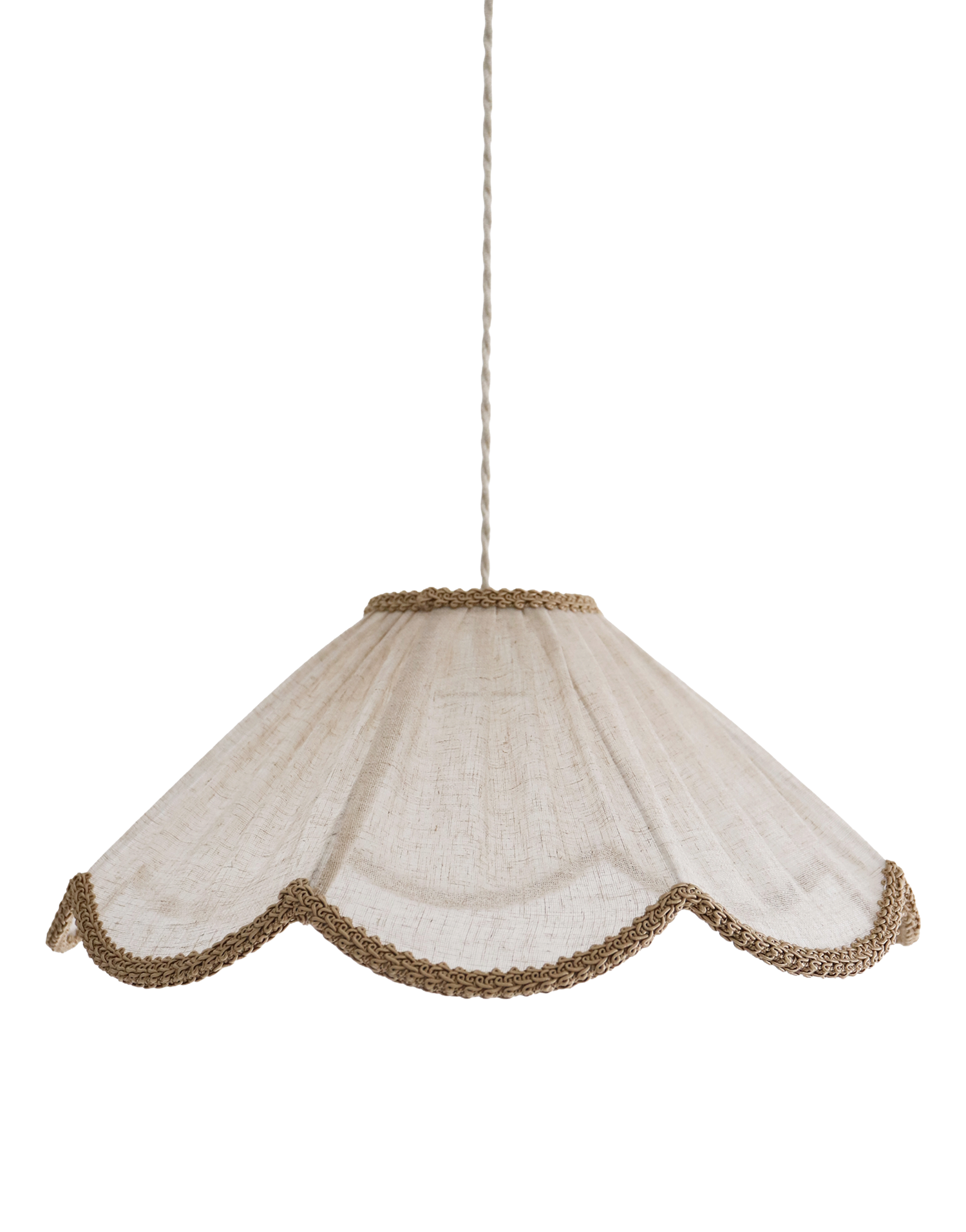 Françoise "Classic Beige" Floral Pendant Light
