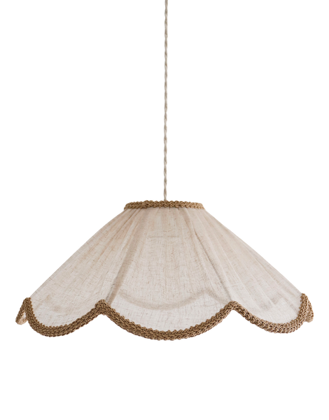 Françoise "Classic Beige" Floral Pendant Light