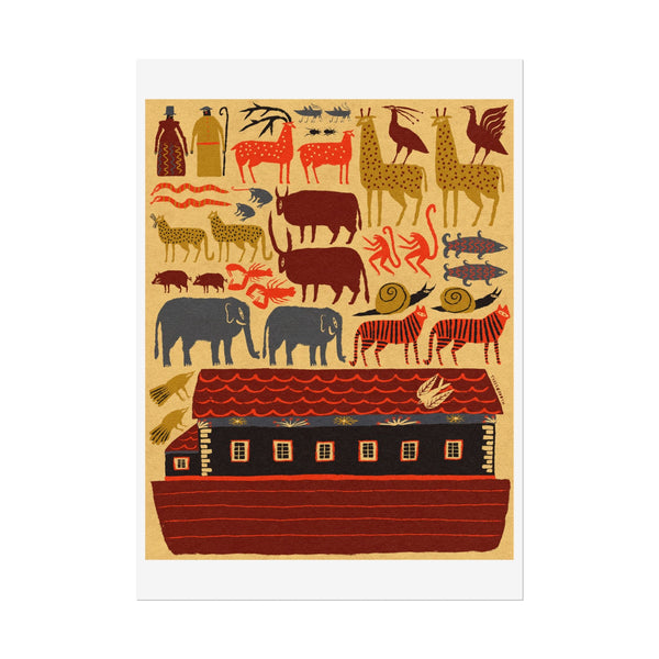 Tabby Booth Noah's Ark Fine Art Print