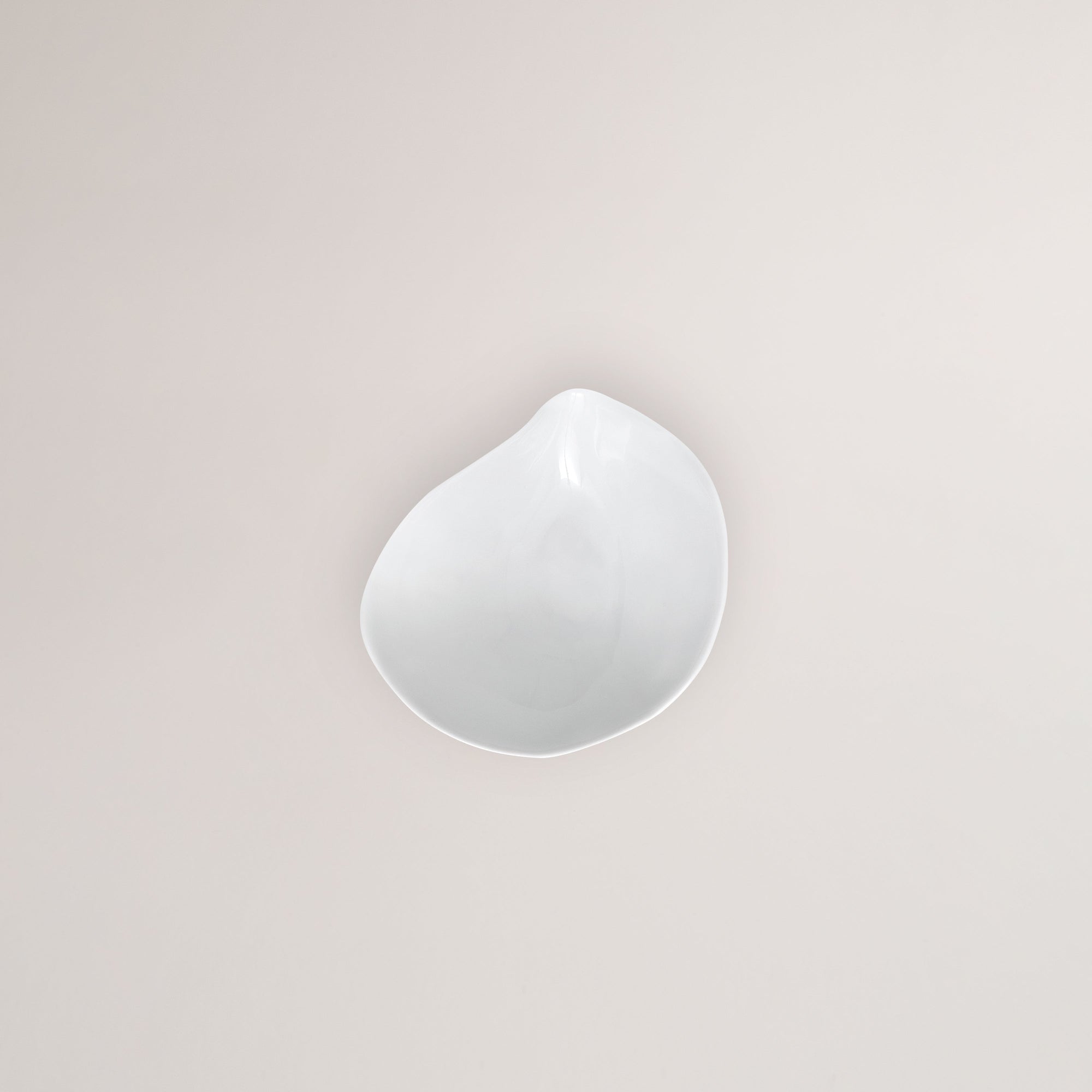 Handmade Limoges porcelain white side bowl