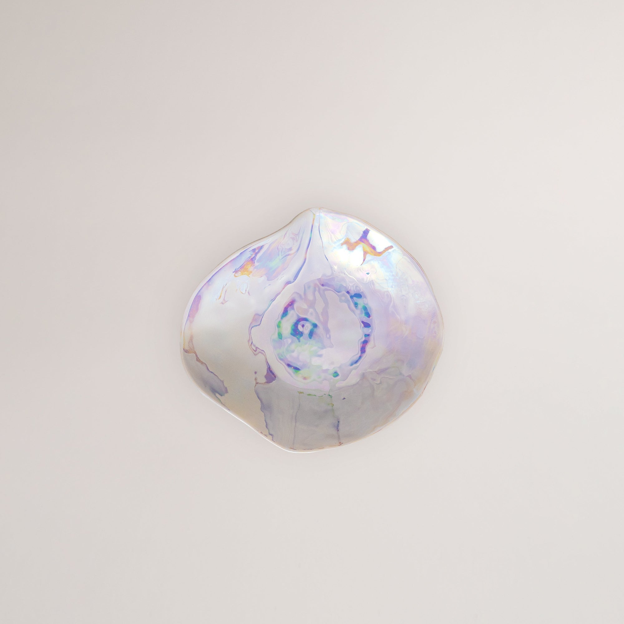 Indulge nº5 small plate / pearlescent
