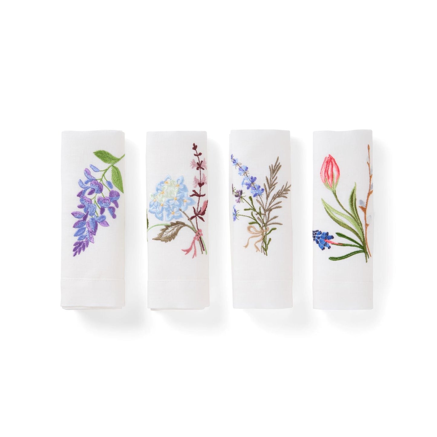 Summer garden Full set. 4 Napkins