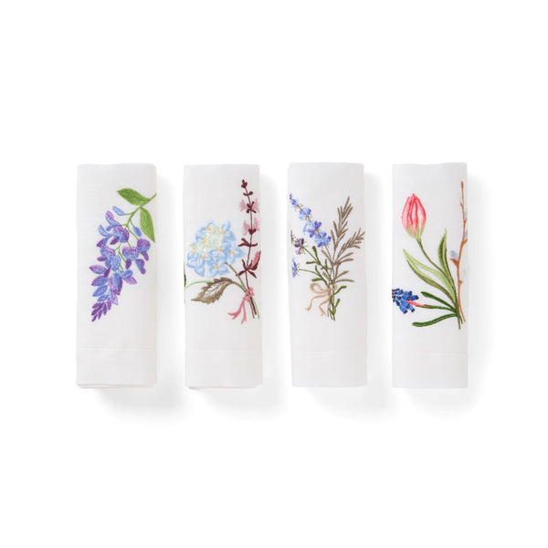 Summer garden Full set. 4 Napkins