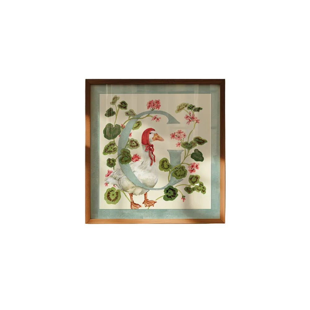 Letter G Print