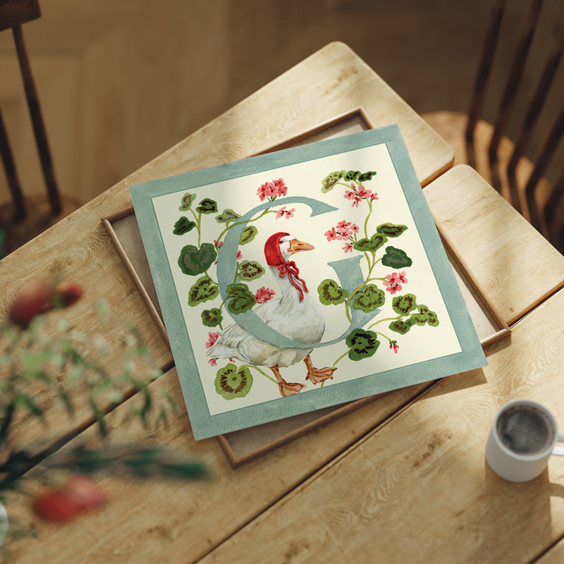 Letter G Print