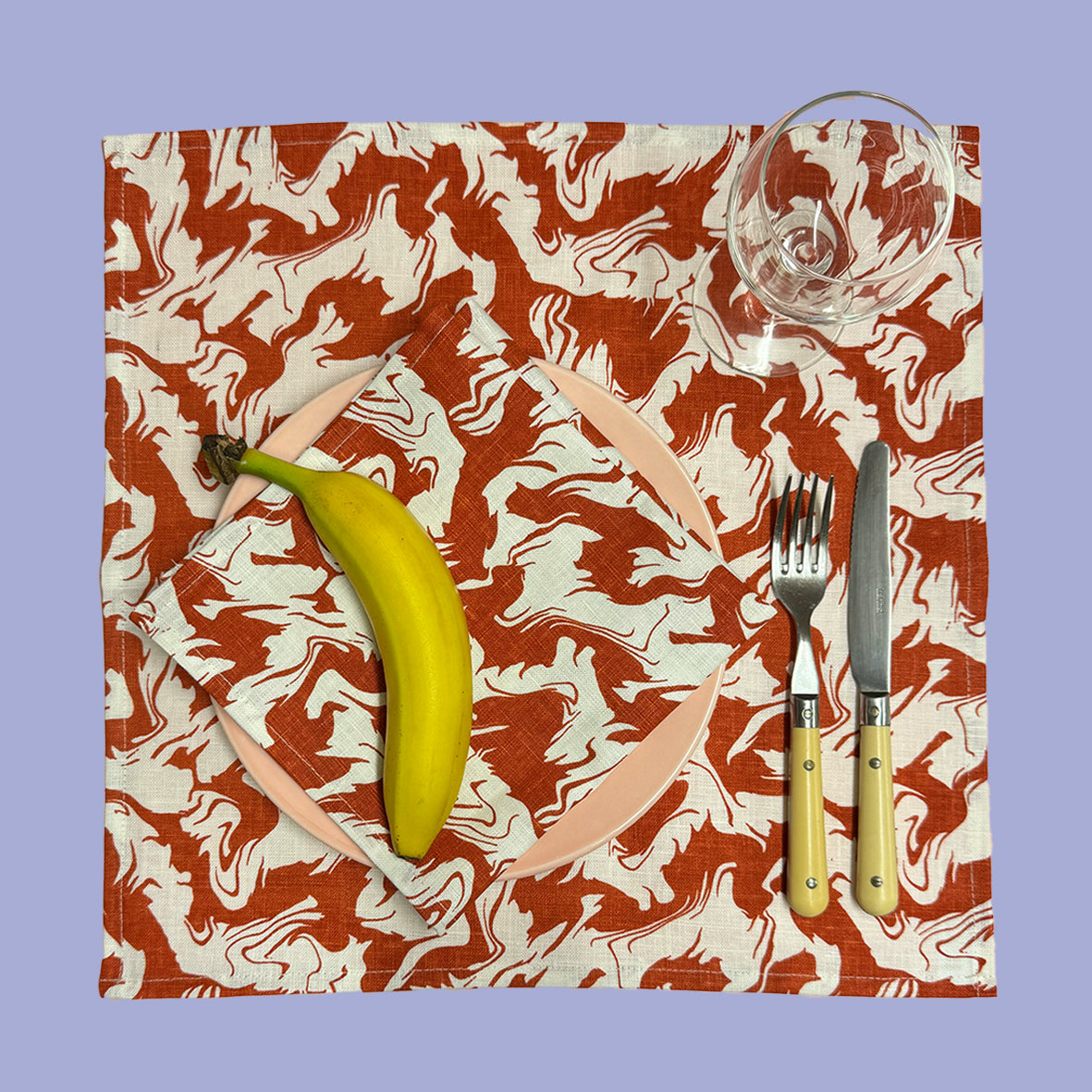 Napkin - Gilbert / Brick (Set of 2)