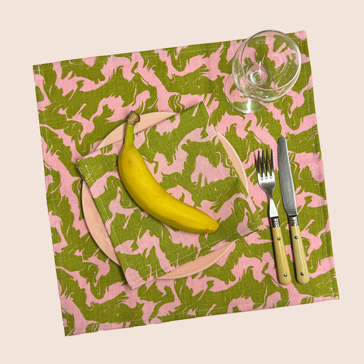 Napkin - Gilbert / Olive (Set of 2)