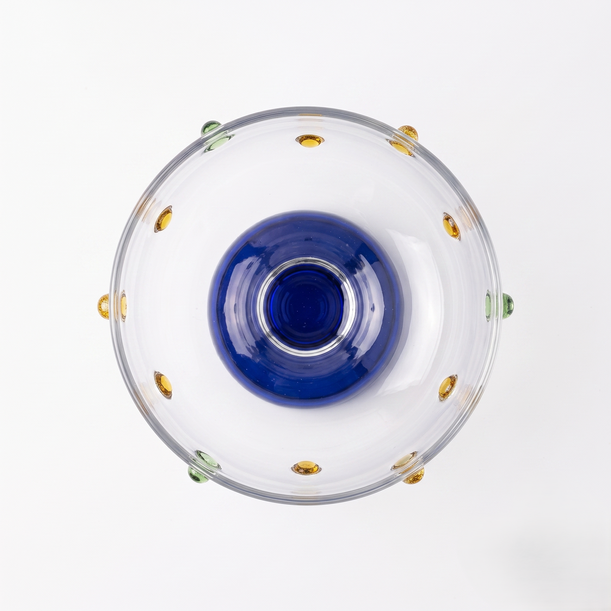 Dessert Glass & Spoon Duo Set | Handblown Borosilicate Glass | Set of 2