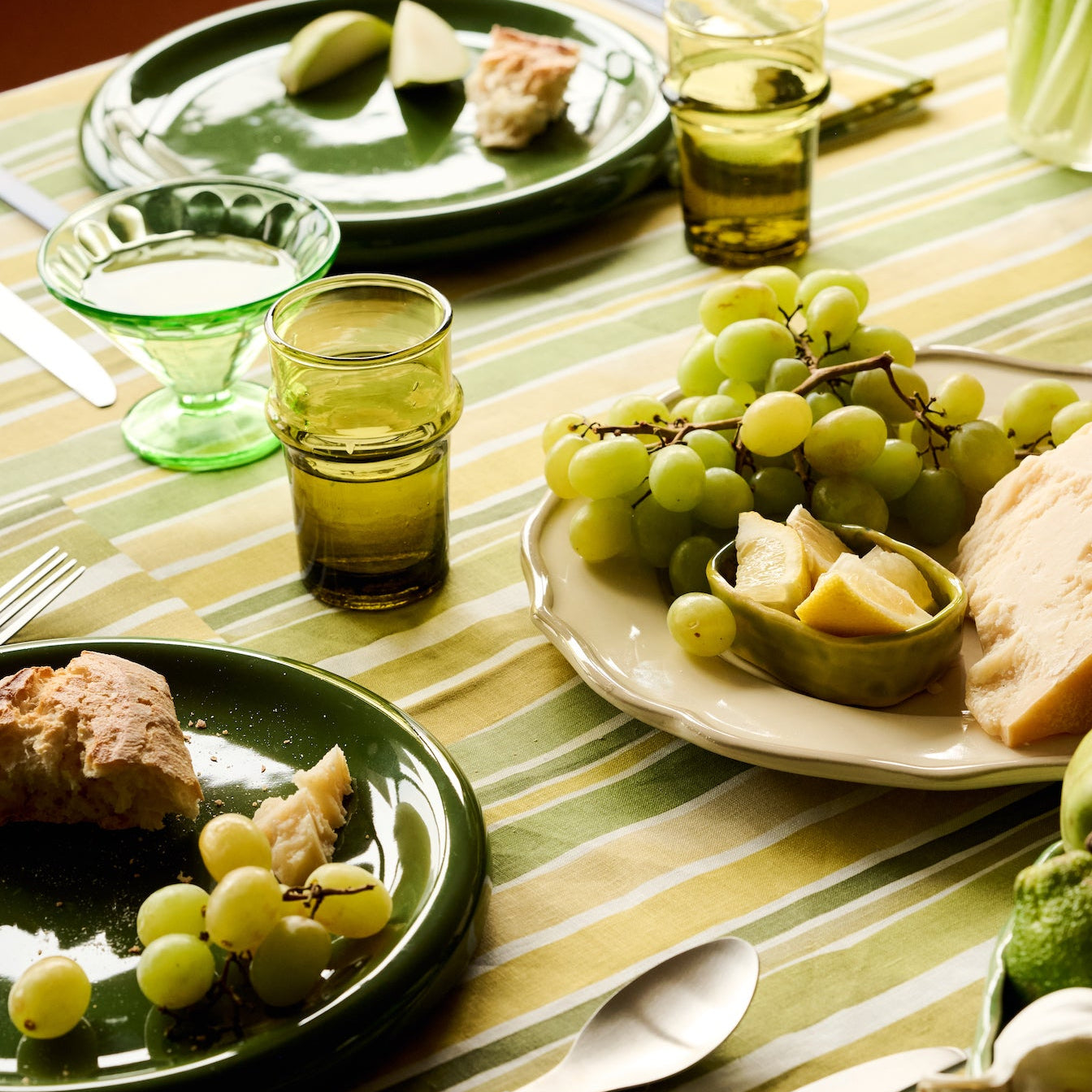 Lagos Stripe Tablecloth