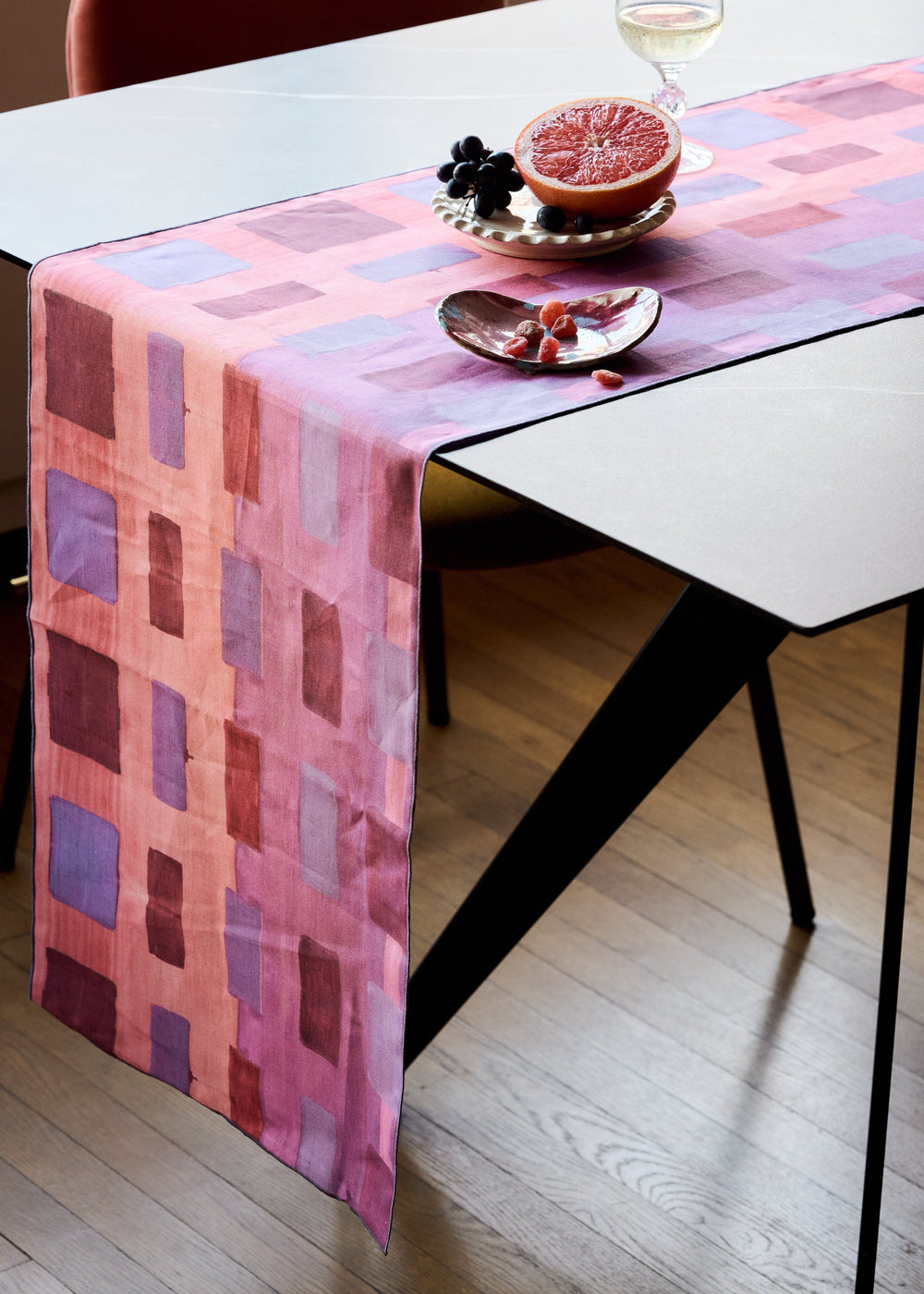 Pink Tapestry Runner