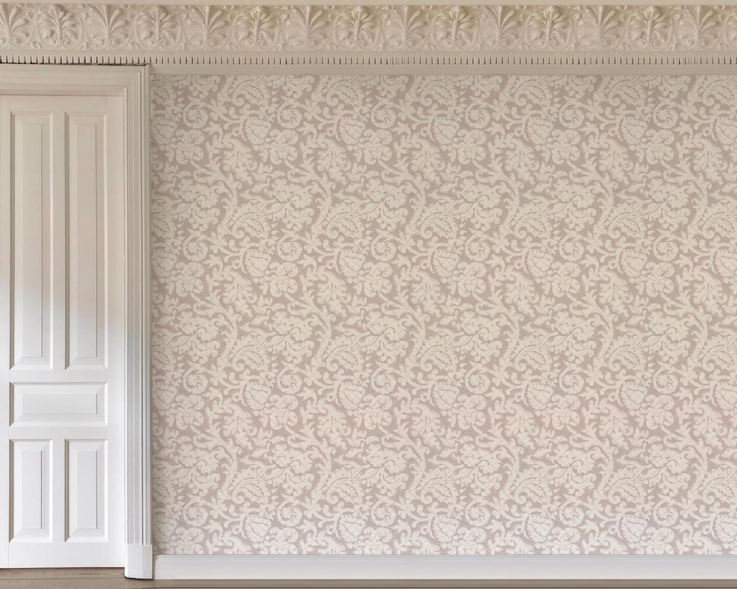 Huxley Wallpaper - Grey Quartz