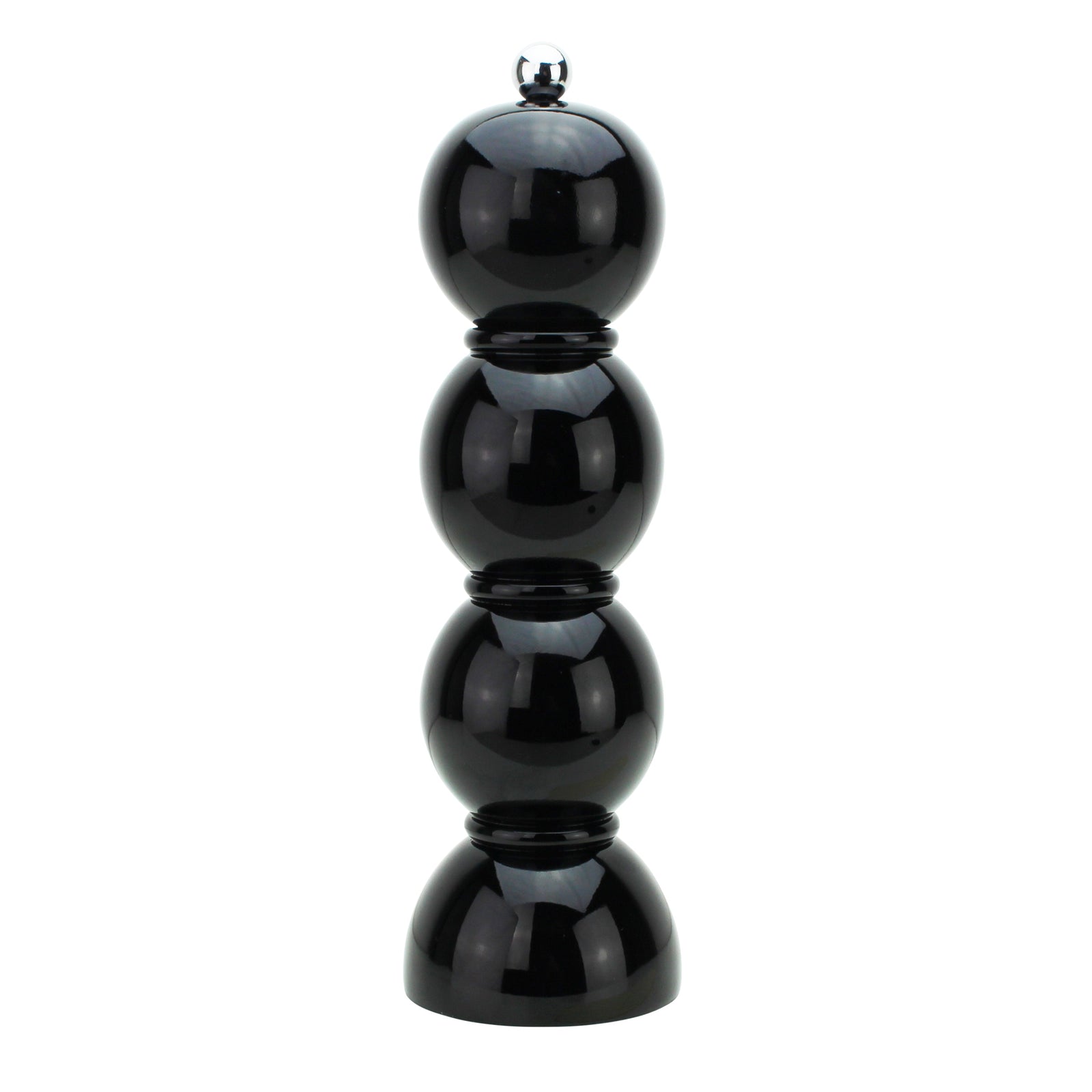 Black Bobbin Salt or Pepper Mill-