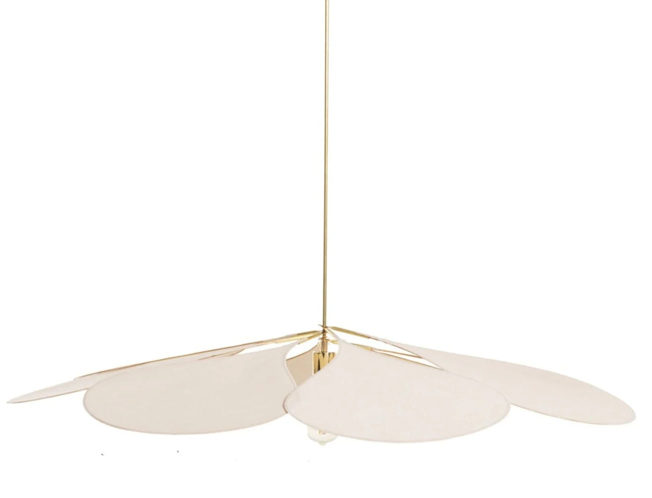 Pale Originelle Tarlatan Ceiling Light