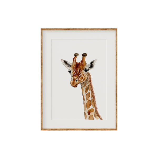 Giraffe Limited Edition Fine Art Print