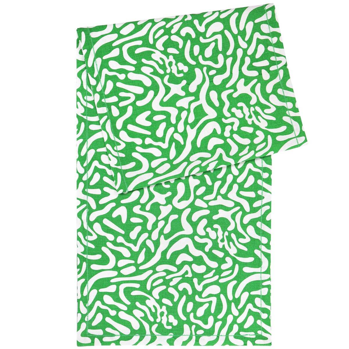 Green Golf Course Table Runner