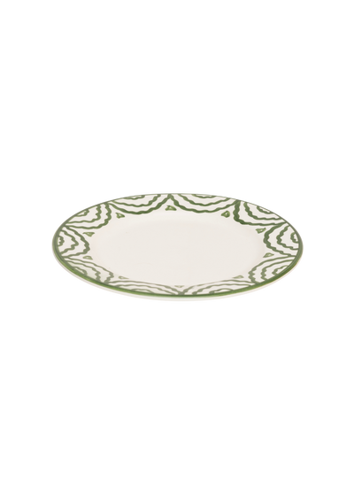 Late Afternoon Green Tabla Side Plate