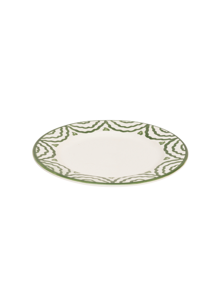 Late Afternoon Green Tabla Side Plate